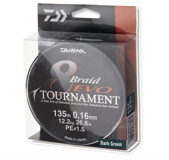 Daiwa Tournament 8 Braid Evo im Test